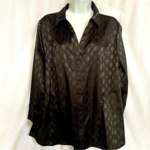 NWT Dana Bachman black shirt size XL